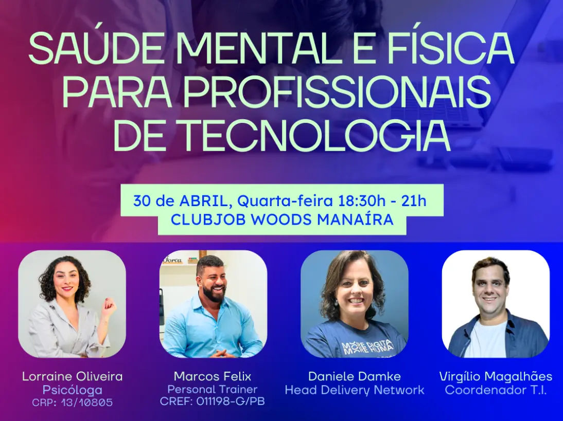 Physical and Mental Health for Tech Professionals Event